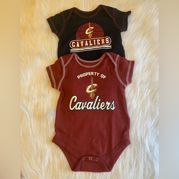 NBA Cavaliers Baby Onesie One Piece‎ Size 6/9 Months - Picture 1 of 5